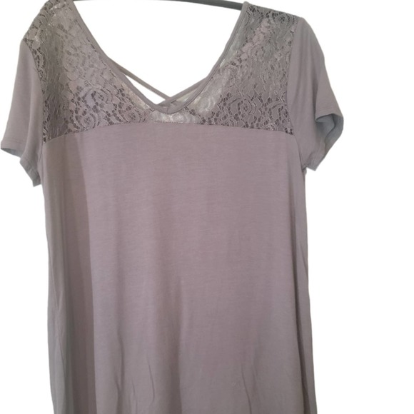 Hippie Rose Regency Core Boho Green Criss-cross Cutout Sheer Lace Sz S - Picture 2 of 6